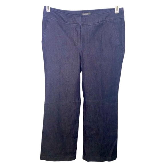 Kenneth Cole Reaction Dark Denim Bootcut Flare Pants - Picture 1 of 10